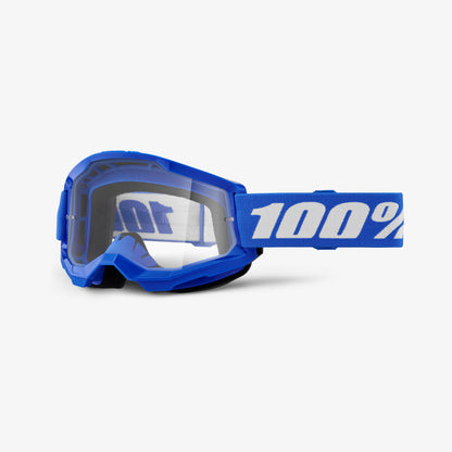 MASCHERA CROSS 100% STRATA 2- BLU