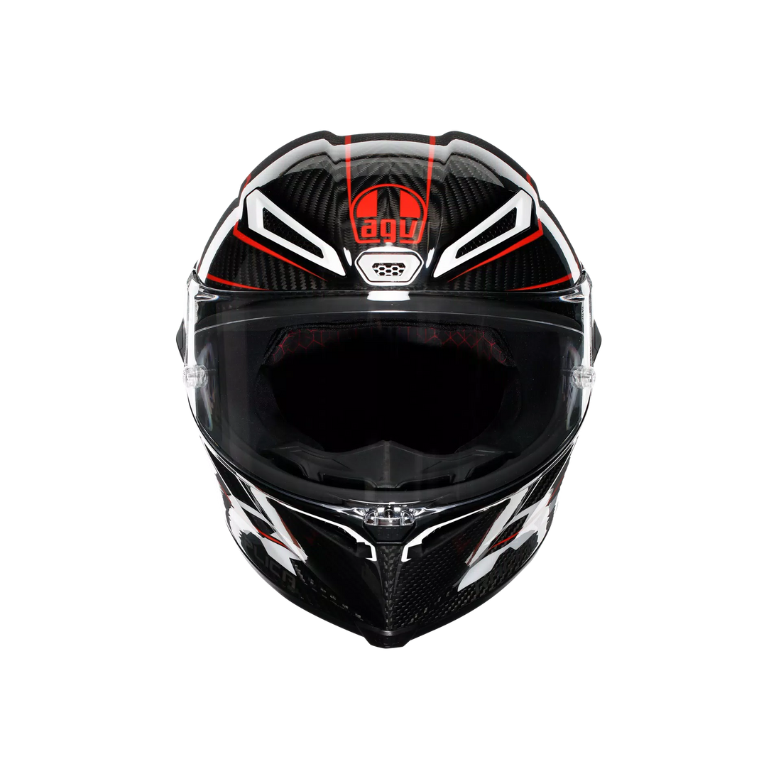 PISTA GP RR PERFORMANTE CARBON/RED - CASCO MOTO INTEGRALE E2206 DOT