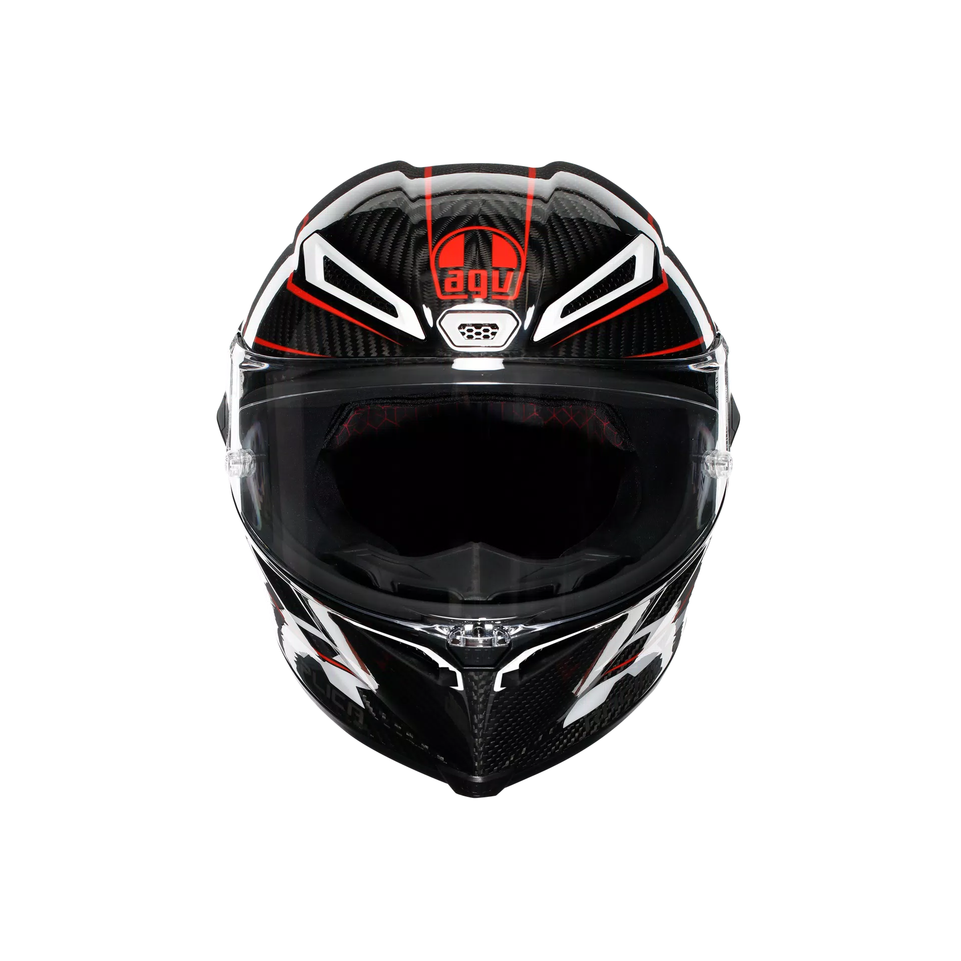 PISTA GP RR PERFORMANTE CARBON/RED - CASCO MOTO INTEGRALE E2206 DOT