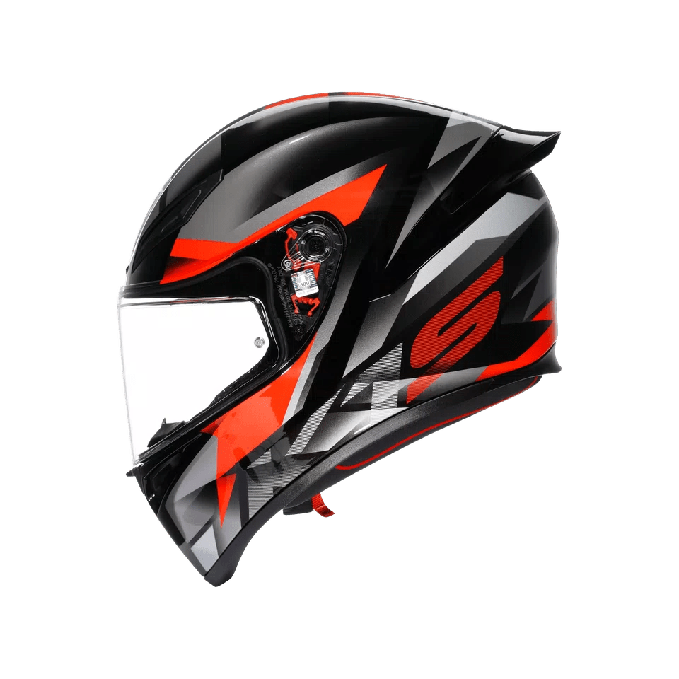 Casco Integrale AGV K1S FASTLAP BLACK/GREY/RED - G-Moto