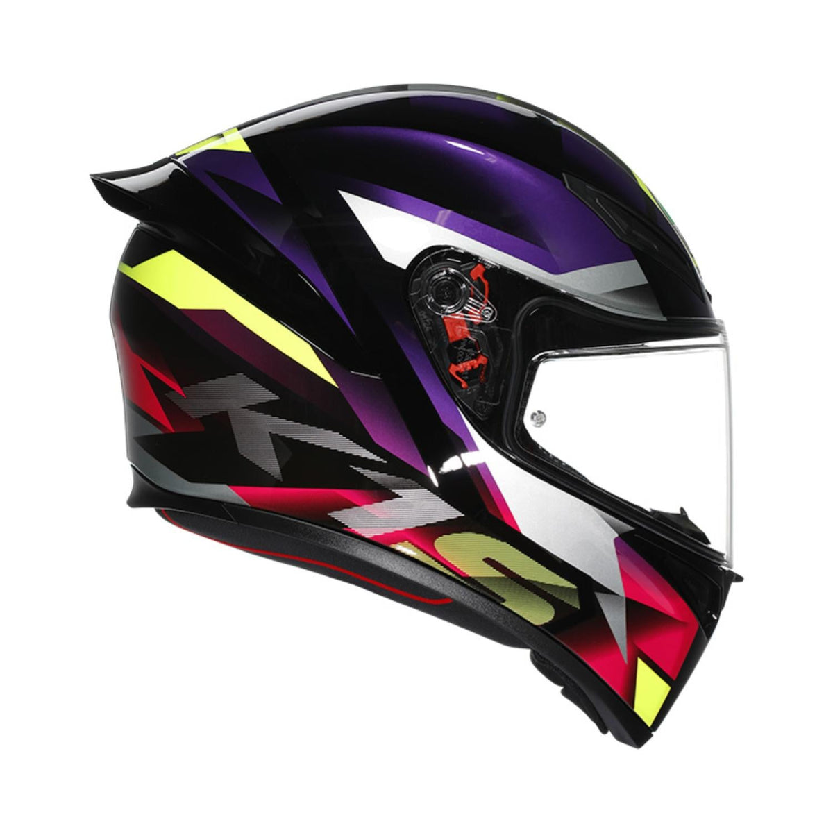 Casco Integrale AGV K1S FASTLAP BLACK/PURPLE/PINK - G-Moto