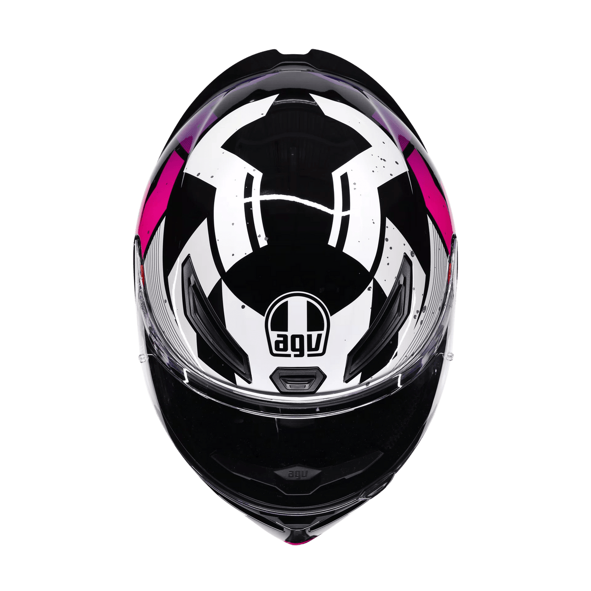 Casco Integrale AGV K1S PUNKPULSE BLACK/PURPLE/LIME - G-Moto