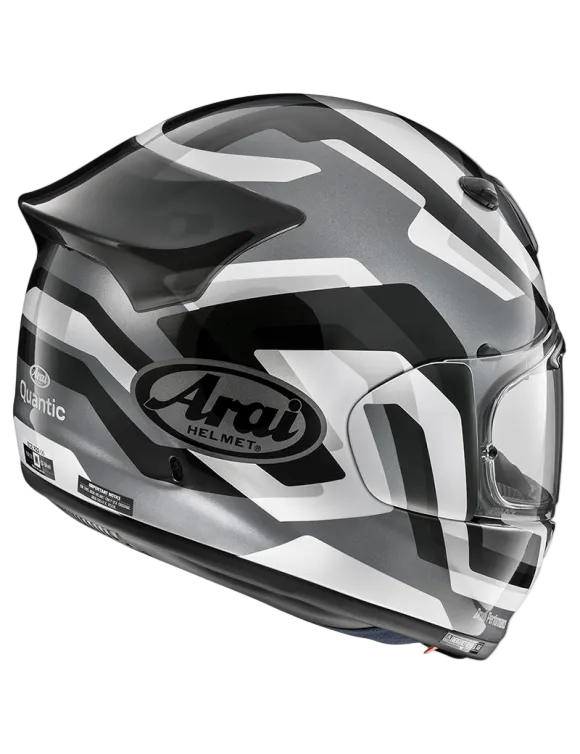 CASCO ARAI QUANTIC- SNAKE WHITE