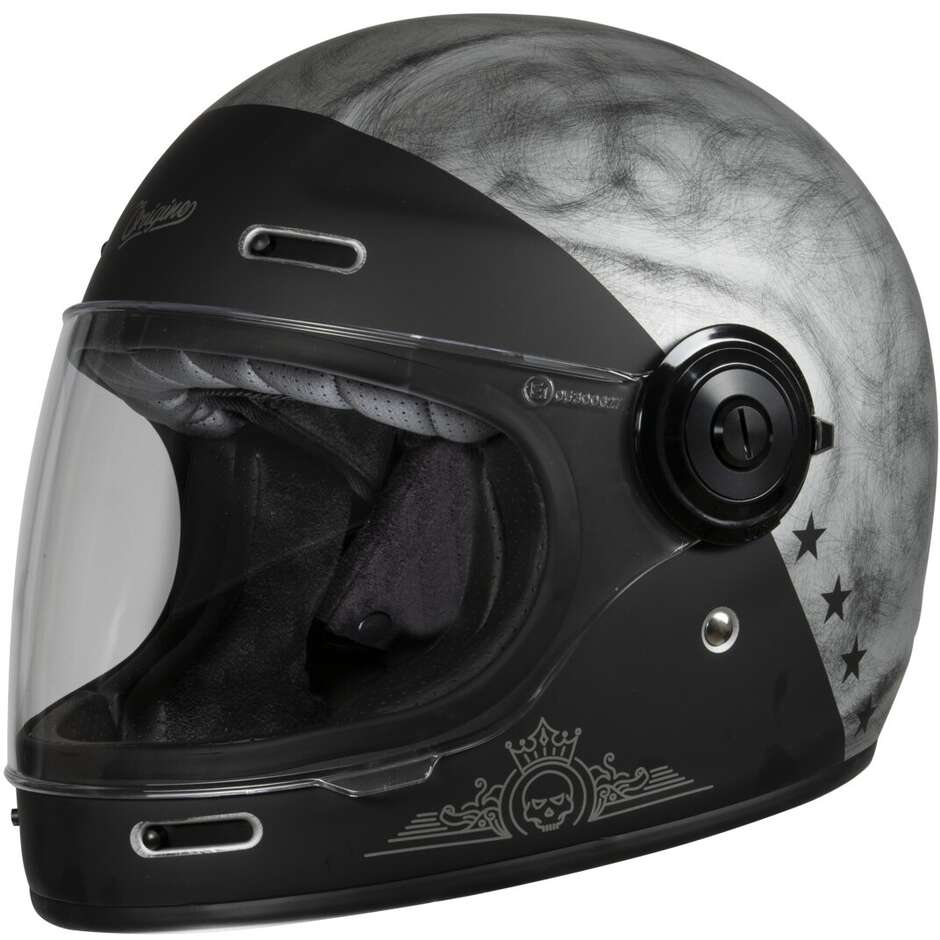 Casco Moto Integrale Origine VEGA Rocker Silver Opaco