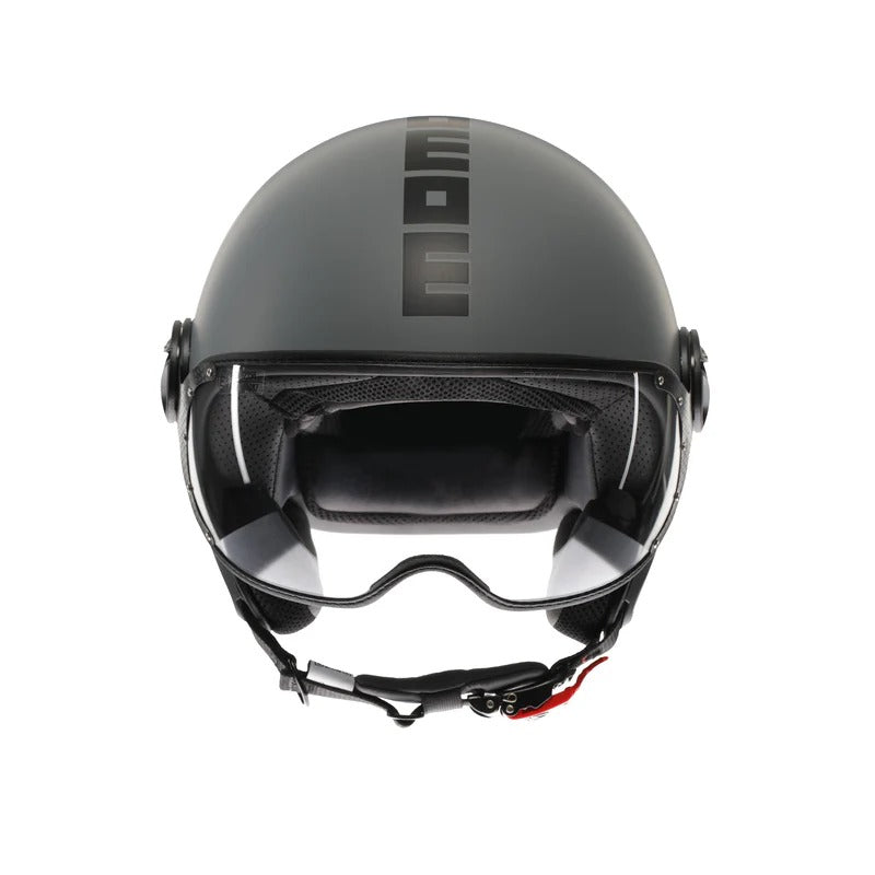 Casco moto jet FGTR CLASSIC Mono E2206 Nero opaco / bianco