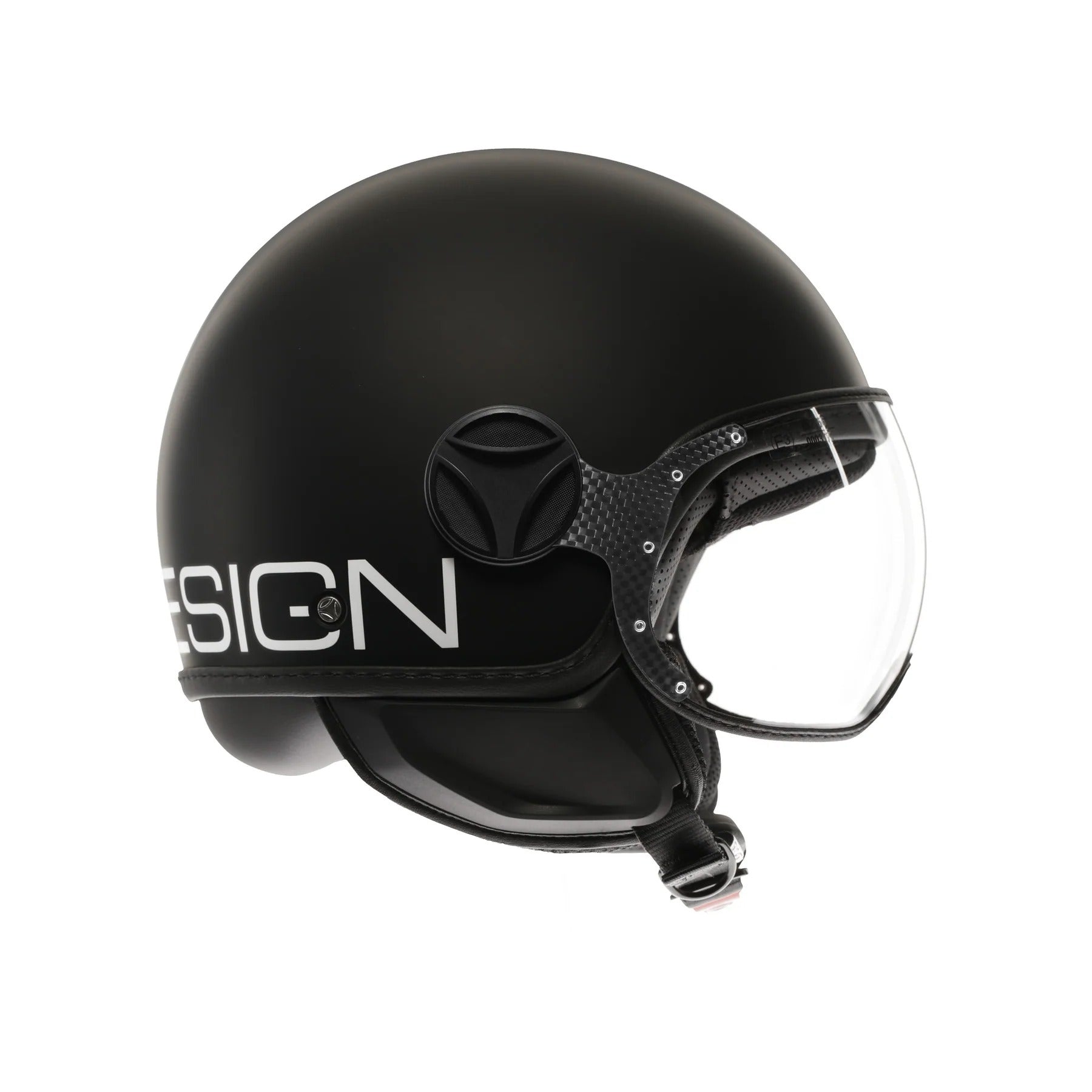 Casco moto jet FGTR CLASSIC Mono E2206 Nero opaco / bianco