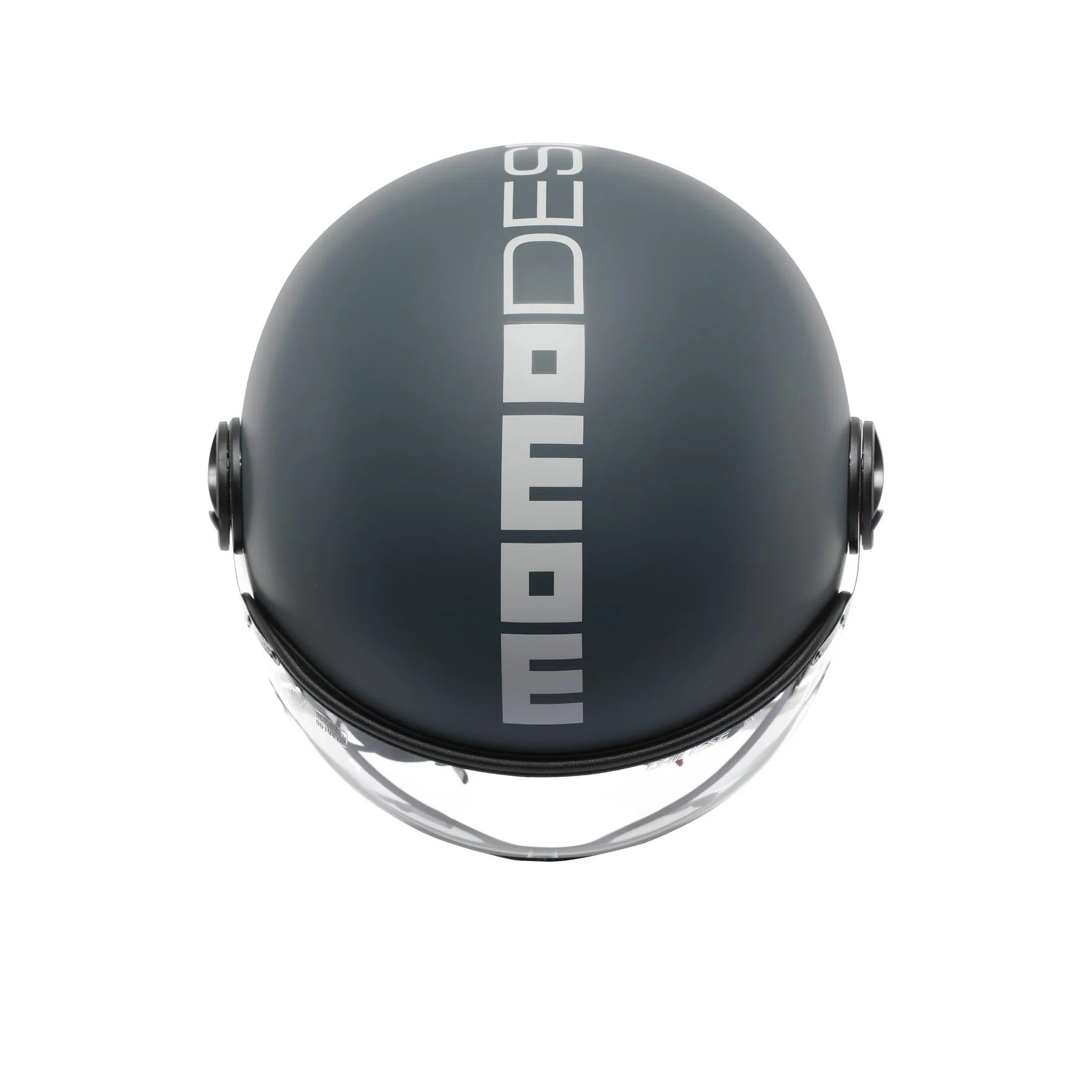 Casco moto jet FGTR CLASSIC Candy E2206 Grigio ottanio / bianco