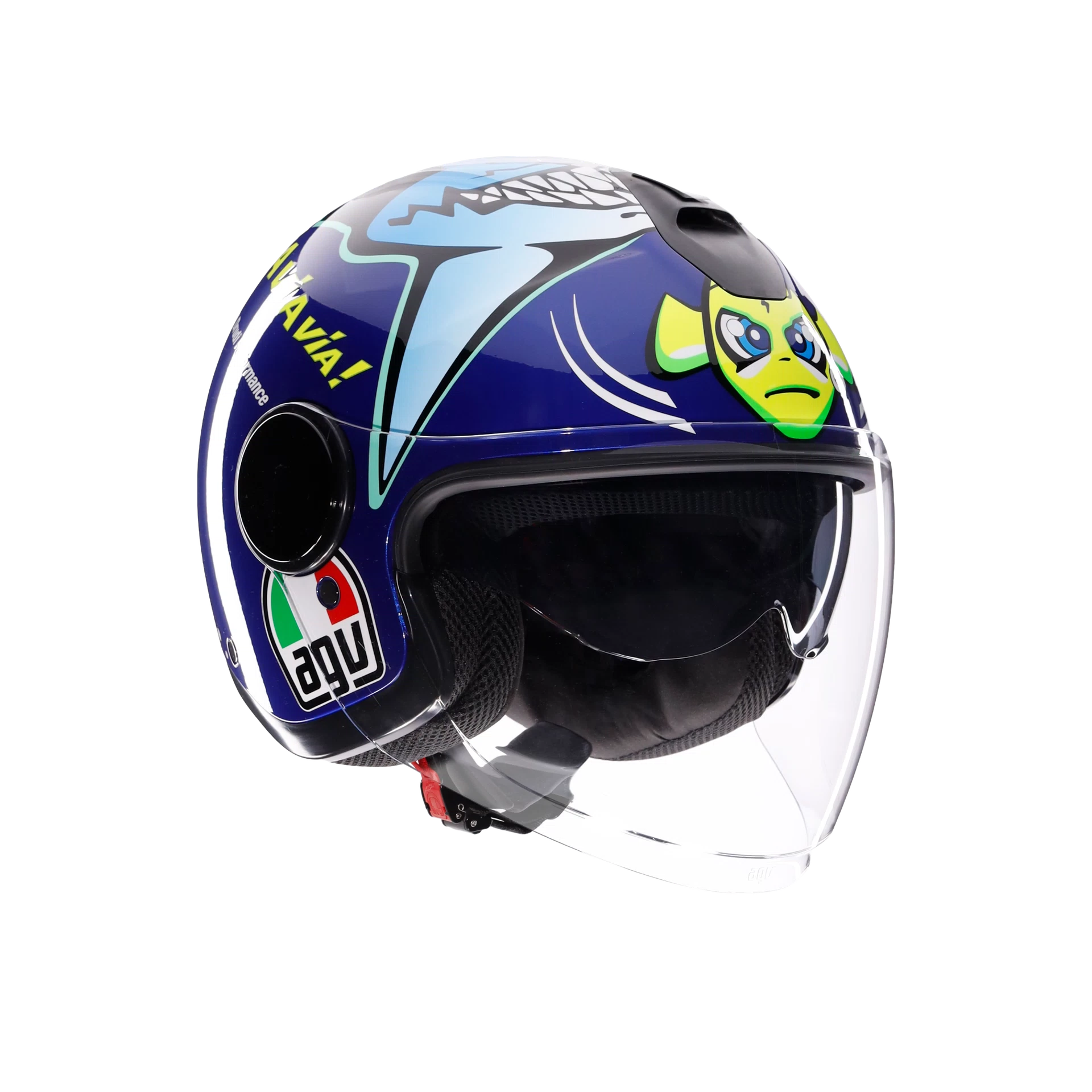ETERES ROSSI MISANO 2015 - CASCO MOTO JET E2206