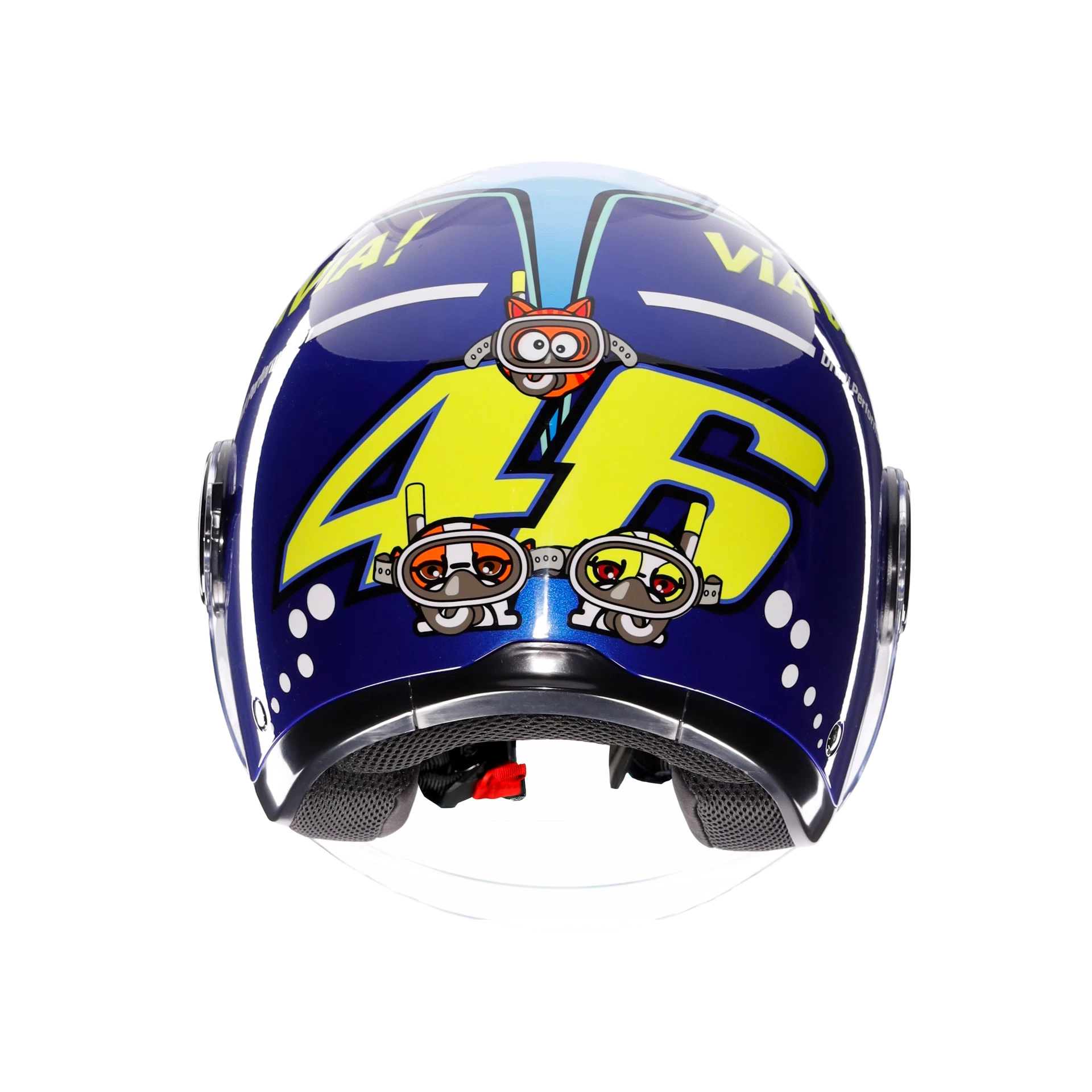 ETERES ROSSI MISANO 2015 - CASCO MOTO JET E2206
