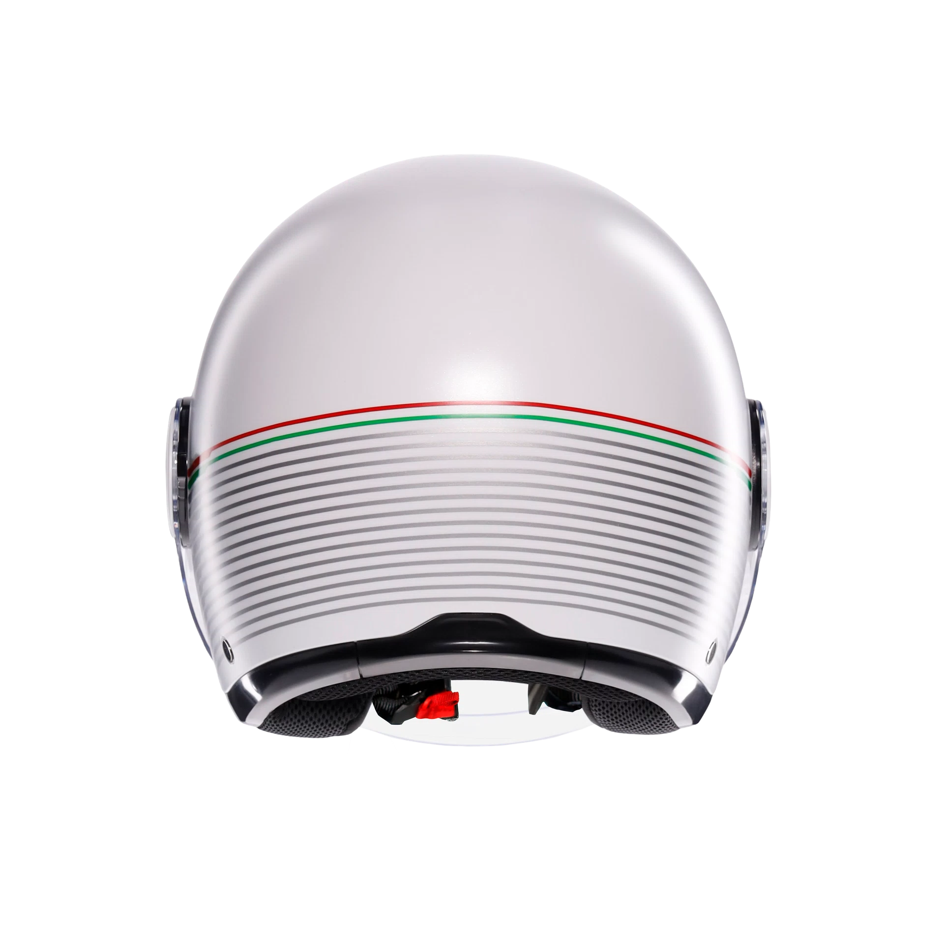 ETERES CAPOLIVERI MATT WHITE/ITALY - CASCO MOTO JET E2206
