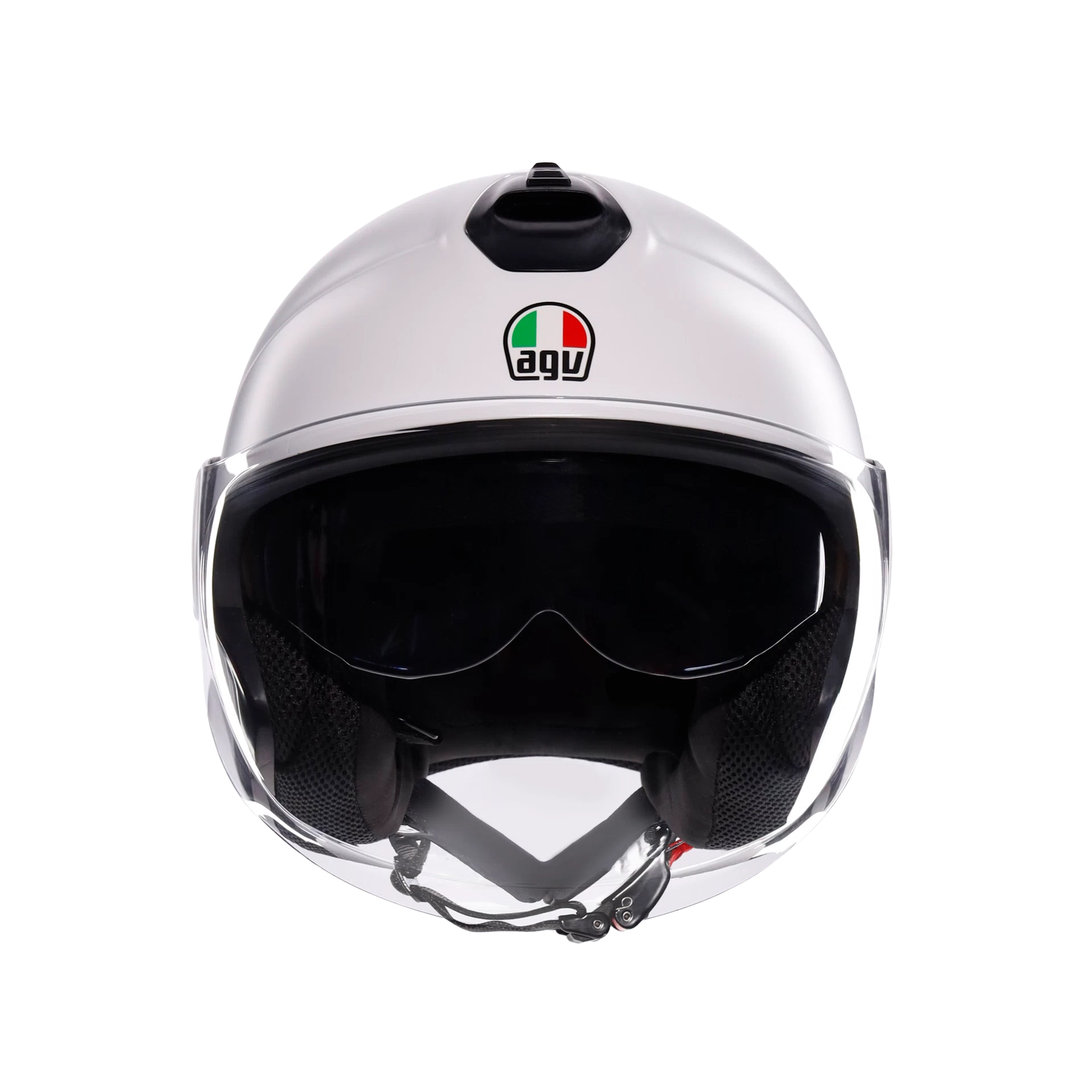 ETERES CAPOLIVERI MATT WHITE/ITALY - CASCO MOTO JET E2206