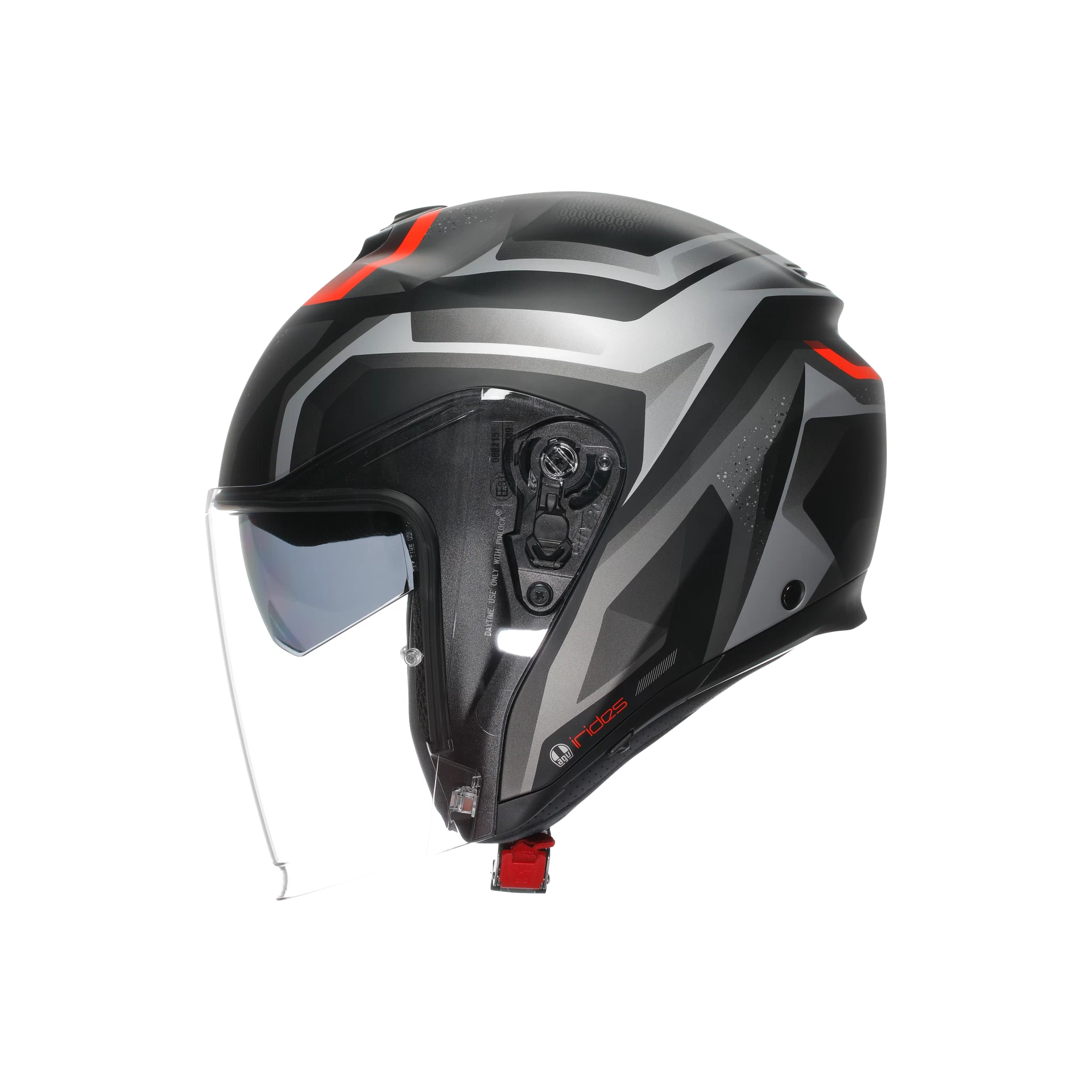 IRIDES AGV E2206 - ZURIGO MATT BLACK/GREY