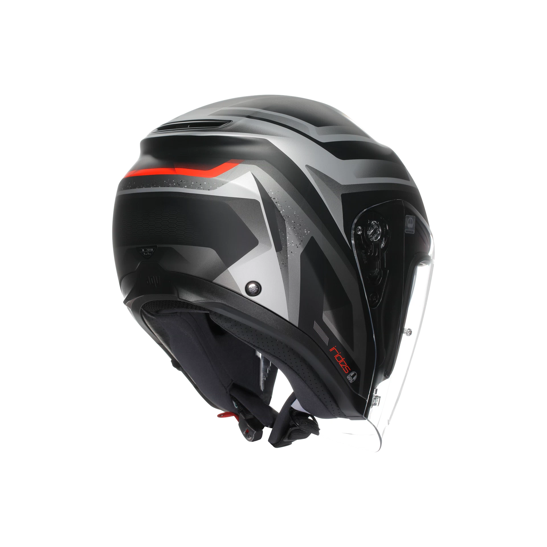 IRIDES AGV E2206 - ZURIGO MATT BLACK/GREY